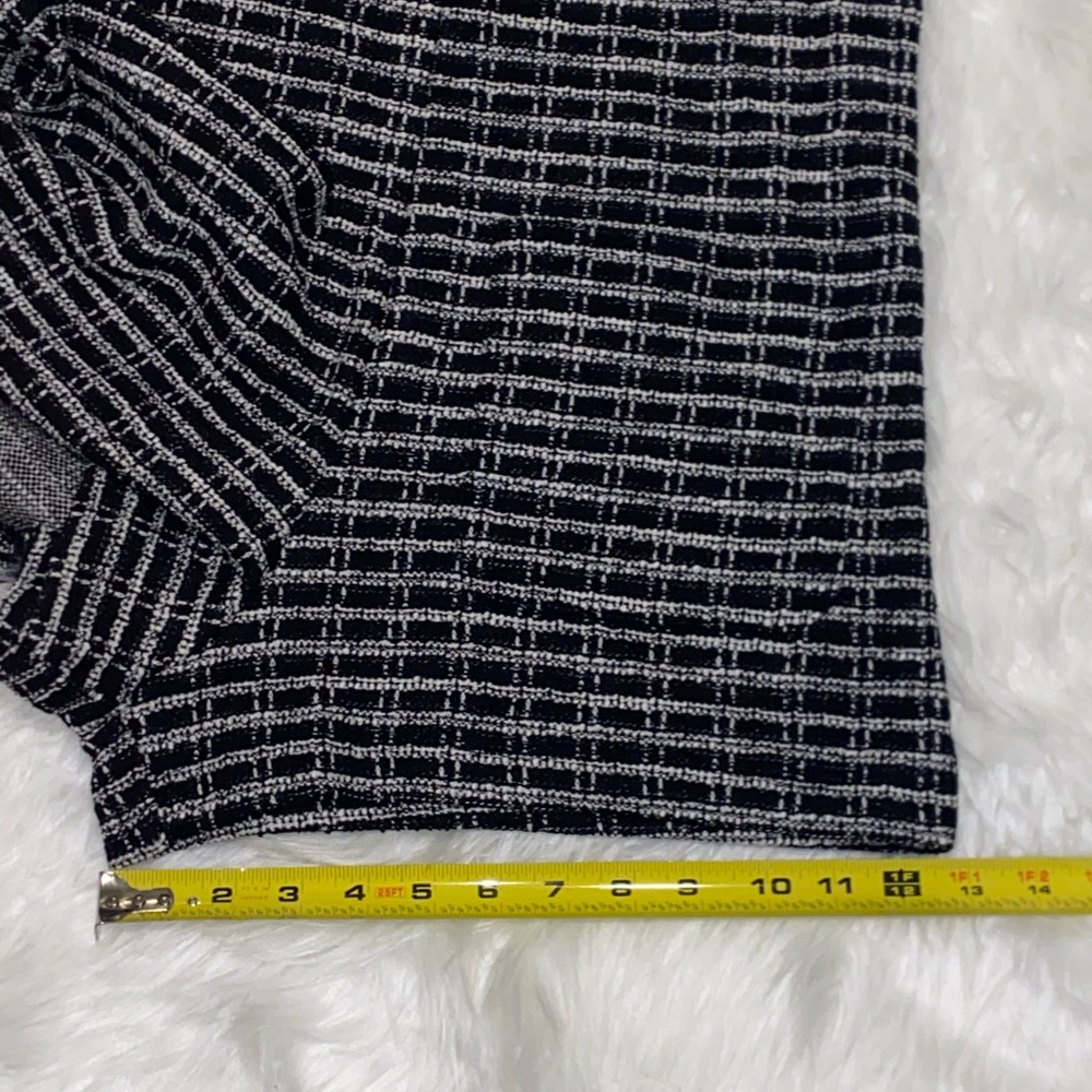 NWT Mango short tweed romper with front pockets Size S CB131 - Picture 10 of 14